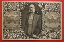AUSTRIA - KAISER FRANZ JOSEF I.- 1848 - 1908 JUBILAUMS KORRESPONDENZ-KARTE - Königshäuser