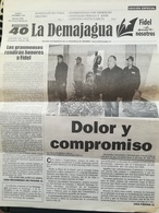 Fidel Castro Cuba Kuba Periodico LA DEMAJAGUA Edizione Speciale Funerali - [3] 1991-Hoy