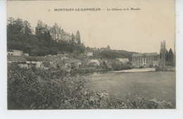 MONTIGNY LE GANNELON - Le Château Et Le Moulin - Montigny-le-Gannelon