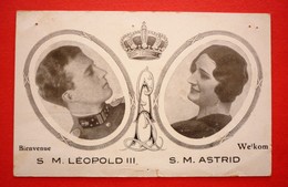 BELGIE - BELGIUM , S.M. LEOPOLD III. AND S.M. ASTRID - Königshäuser