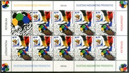 CROAZIA / CROATIA 2010** - FIFA World Cup - "South Africa 2010" . Block MNH, Come Da Scansione. - 2010 – Sud Africa