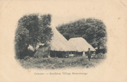 A M 495  /  C P A   GUINEE FRANCAISE - CONAKRY -  BOULBINE  VILLAGE  MOMOMANGO - Guinée Française