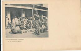 A M 507  /  C P A   GUINEE FRANCAISE - CONAKRY -   SCENES DU MARCHE - French Guinea