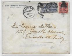 USA - 1904 - ENVELOPPE EXPRES De ST LOUIS  => LOUISVILLE - Briefe U. Dokumente