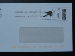 Oiseau Bird Perruche Parrot Timbre En Ligne Sur Lettre (e-stamp On Cover) TPP 3987 - Afstempelingen & Vlagstempels