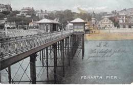 UK ENGLAND ( Pays De Galles / Wales ) GLAMORAN : Penarth Pier - CPA Colorisée - Royaume Uni Engeland Inghilterra - Glamorgan