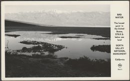 Bad Water, Death Valley, California, C.1940s - Frashers RPPC - Death Valley