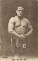 Themes Div-ref AA38- Artistes - Homme Fort  - Lutte  - Georges Letto  - Athlete Russe - Russie -russia - Photo Savoie - - Lutte