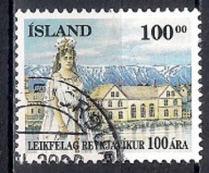 Iceland 1997 - The 100th Anniversary Of The Reykjavik Theatre - Oblitérés