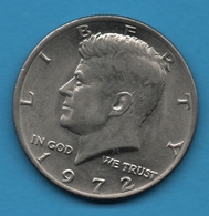 USA 1/2 DOLLAR 1972 KM# 202b "Kennedy Half Dollar" - 1964-…: Kennedy