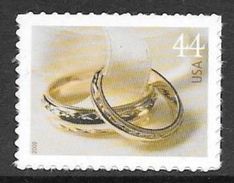 2009 44 Cents Wedding Rings, Mint Self Adhesive - Neufs