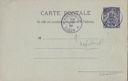 1894 , BENIN - COLONIA FRANCESA , ENTERO POSTAL CON MATASELLOS DE FAVOR DE PORTO - NOVO - Cartas & Documentos