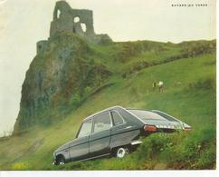 Ancien BUVARD PUBLICITAIRE VOITURE Renault 16 - Auto's