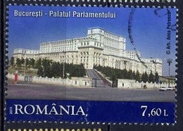 Roumanie - Rumänien - Romania 2011 Y&T N°5506 - Michel N°6521 (o) - 7,60l Palais Du Parlement - Used Stamps