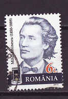 Roumanie - Rumänien - Romania 2012 Y&T N°5584 - Michel N°6605 (o) - 6l M Eminescu - Used Stamps