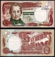 COLOMBIA - 1992- QUINIENTOS PESOS ORO ( $ 500 ) - UNCIRCULATED. CONDITION 9/10 - Colombia