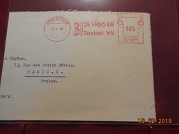 Lettre Des Pays-Bas De 1956 Avec EMA - Maschinenstempel (EMA)