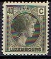 LUXEMBOURG  #   FROM 1926 STAMPWORLD  171* - 1926-39 Charlotte De Profil à Droite