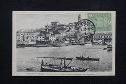 TURQUIE - Affranchissement De Istamboul Sur Carte Postale En 1922 - L 22761 - Cartas & Documentos