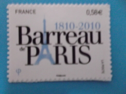 AUTOADHESIF : No:508 , Barreau De Paris,  ,XX , Timbre En Bon état - Adhésifs (autocollants)
