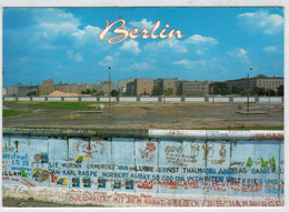BERLINER  MAUER   AM  POTSDAMER   PLATZ              (VIAGGIATA) - Muro De Berlin