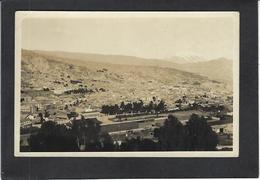 CPA Bolivie Bolivia écrite Carte Photo RPPC La Paz - Bolivië