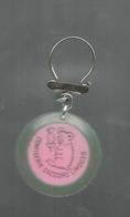 Porte Clefs , Clés , Sports ,cyclisme , Confiserie DACCORD ,LIMOGES , 2 Scans , Frais 1.95 E - Llaveros