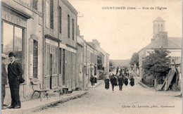 61 - COUTEMER --  Rue De L'Eglise - Courtomer