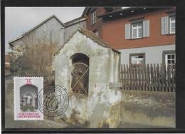 Thème Architecture - Liechtenstein - Carte Maximum - Andere & Zonder Classificatie