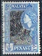GREAT BRITAIN  #  PENANG  FROM 1957 STAMPWORLD 51 - Penang