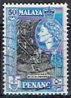 GREAT BRITAIN  #  PENANG  FROM 1957 STAMPWORLD 51 - Penang