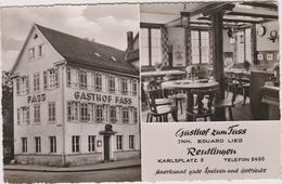 Allemagne  Reutlingen  Gasrhof Zum Fass  Jnh Eduard Lieb - Reutlingen