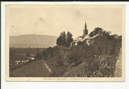 74 . BONNE SUR MENOGE . L EGLISE ET LE SALEVE - Bonne