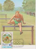 FDC S.TOME E PRINCIPE JEUX OLYMPIQUES De LOS ANGELES 1984( Athlétisme ) - Sommer 1984: Los Angeles