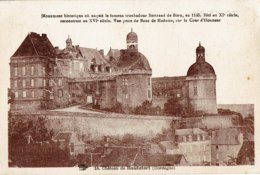 Cpa Château De Biron - Autres & Non Classés