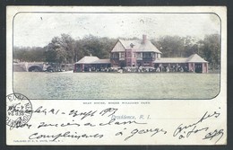 +++ CPA - Amérique - Etats Unis - Rhode Island - PROVIDENCE - Boat House , Roger Williams Park   // - Providence