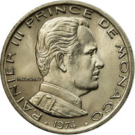 Monnaie, Monaco, Rainier III, Franc, 1974, SUP, Nickel, Gadoury:MC 149, KM:140 - 1960-2001 Nouveaux Francs