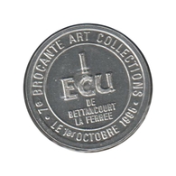 BETTANCOURT LA FERREE - EC0010.1 - 1 ECU DES VILLES -  Réf: NR - 1995 - Euro Van De Steden