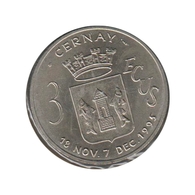 CERNAY - EC0030.1 - 3 ECU DES VILLES - Réf: T45 - 1995 - Euros De Las Ciudades