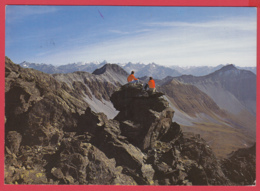 ROTHORNGIFFEL Ausbilick Auf LENZERHORN   - Ann.70  *SUP*  2 SCANS *** - Lantsch/Lenz