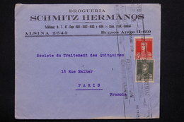 ARGENTINE - Enveloppe Commerciale De Buenos Aires En 1933 Pour Paris - L 22861 - Storia Postale