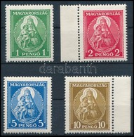 ** 1932 Nagy Madonna Szép állapotú Sor, A 2P és A 10P ívszéli (70.000) - Sonstige & Ohne Zuordnung