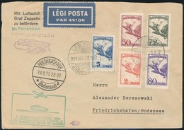 1931 Zeppelin 1. Dél-amerikai Repülése Levél Rio De Janeiroba - Sonstige & Ohne Zuordnung