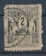 O 1874 Réznyomat Távírda 2Ft 9 1/2 Fogazással (15.000) - Other & Unclassified