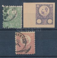 (*) O 1871 3 Db Hamisítvány összehasonlító Célra / 3 Forgeries For Comparison - Andere & Zonder Classificatie