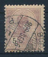 O 1904 Turul 5K Kései, 1909-es Felhasználással (15.000) - Altri & Non Classificati