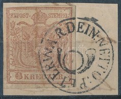 1850 6kr 'PETERWARDEIN: NETTO:' RR - Other & Unclassified