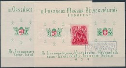 ** O 1938 Orbék Blokk Postatiszta + Alkalmi Bélyegzésű (13.000) - Autres & Non Classés