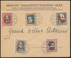 1919 Magyar Tanácsköztársasági Arcképek Teljes Sor Levélen - Autres & Non Classés