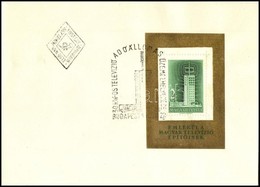 1958 Televízió Blokk FDC (15.000) - Other & Unclassified